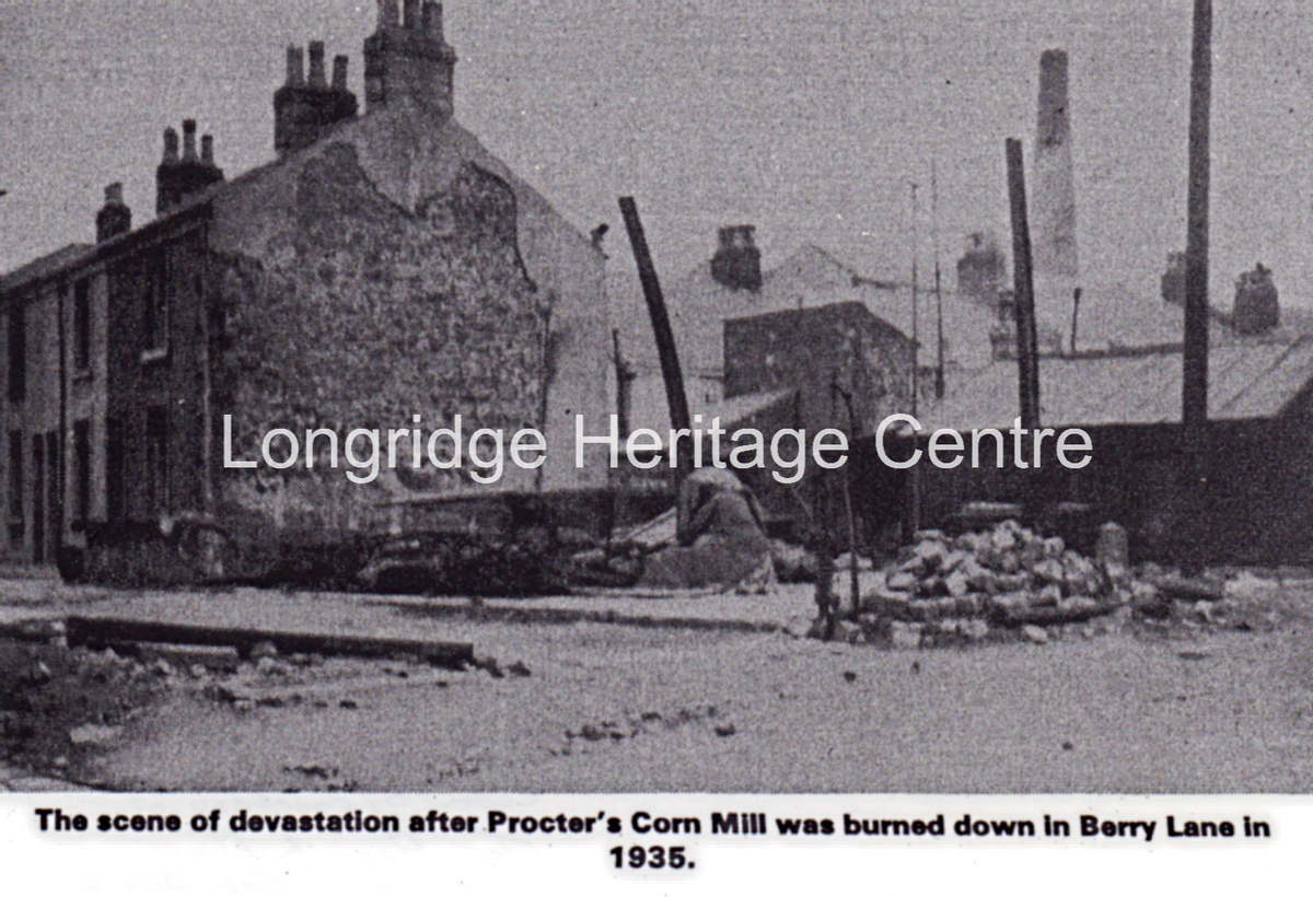407A - Berry Lane - Proctors Corn Mill - 1935